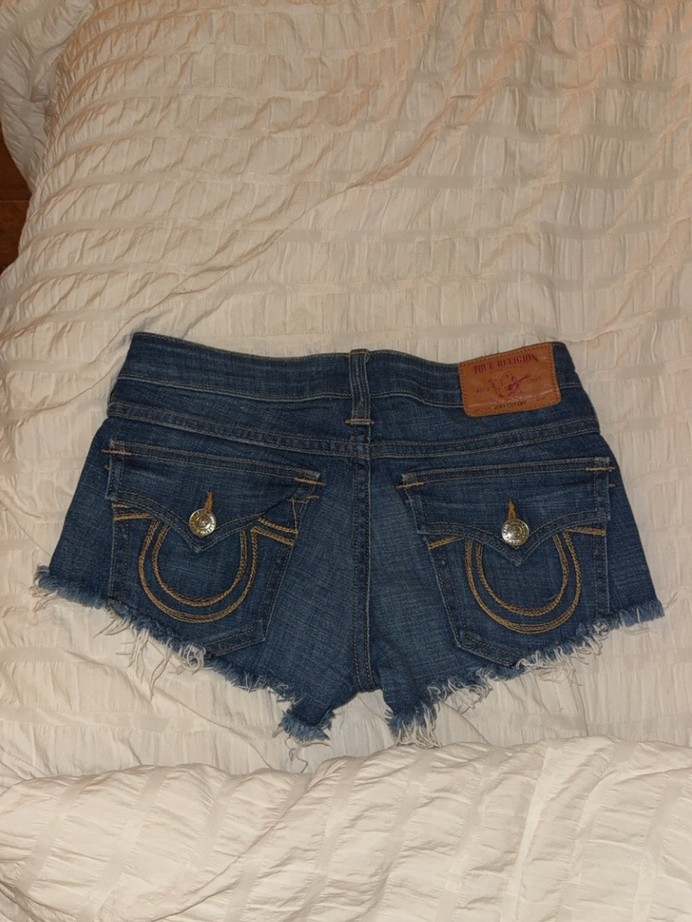 True Religion Lowrise Denim Joey Shorts